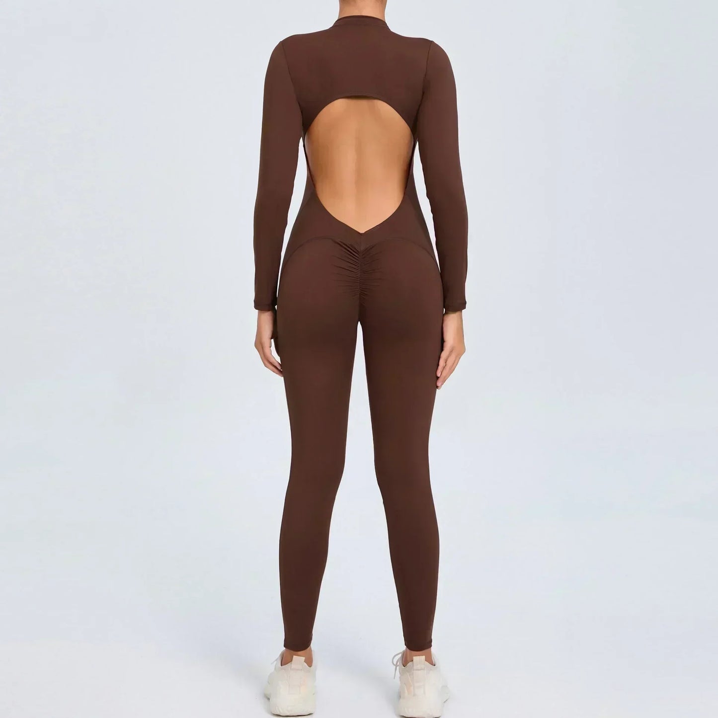 Yoga Zipper Jumpsuit