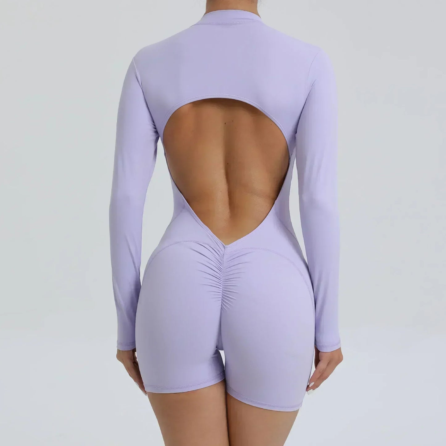 Yoga Zipper Jumpsuit