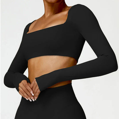 Sports Long Sleeved Gym Wear