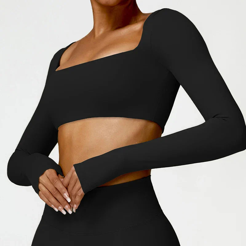 Sports Long Sleeved Gym Wear