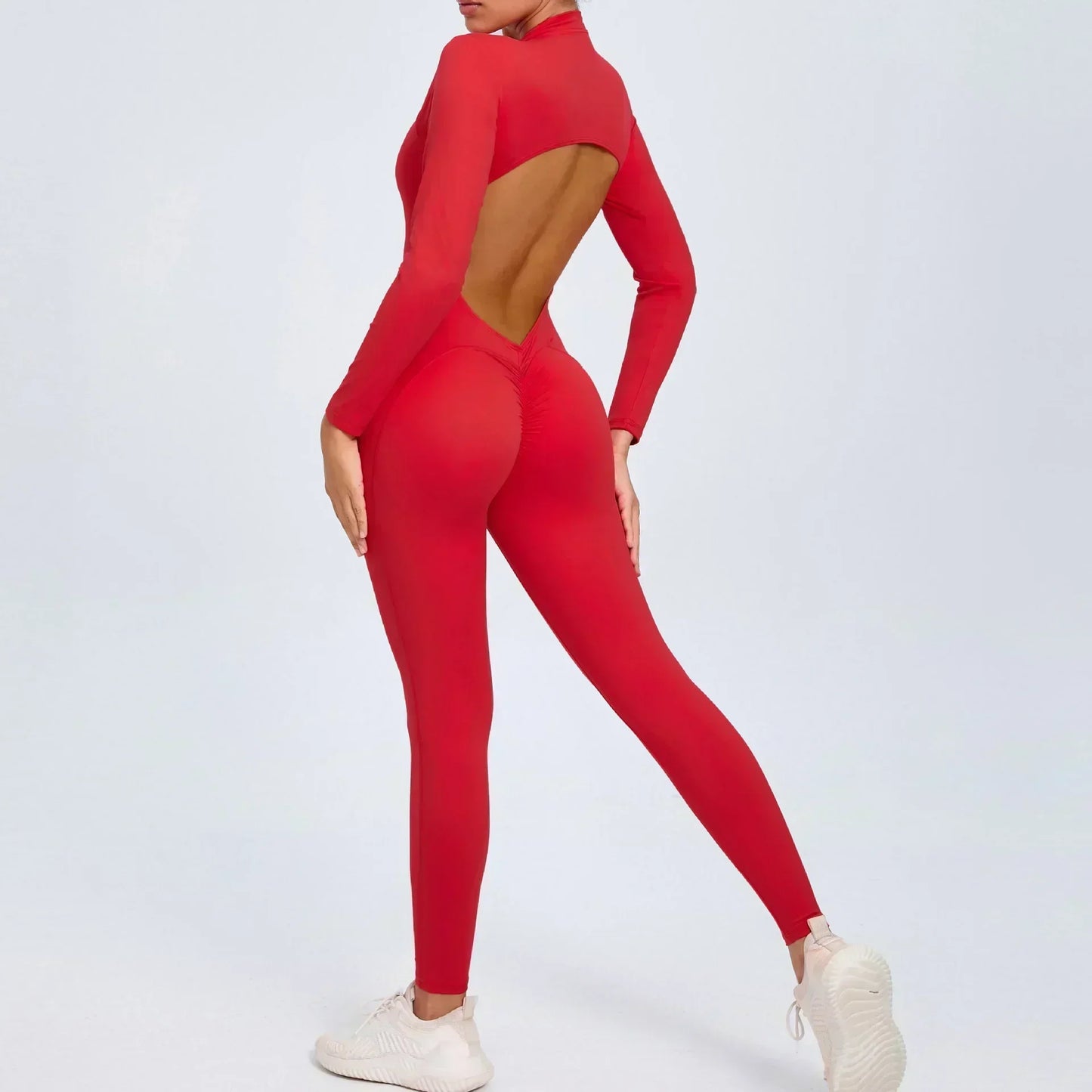 Yoga Zipper Jumpsuit