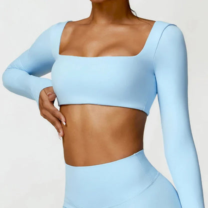 Sports Long Sleeved Gym Wear